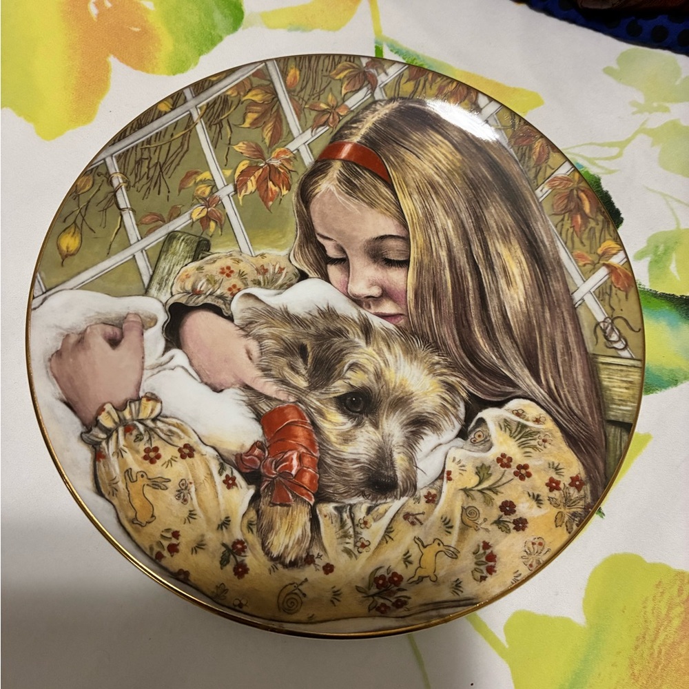 Royal Worcester Wednesdays Child collectors plate